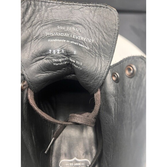 Thursday Captain Brown Leather Cap Toe Boots Fit Men’s 9.5-10 See Measurements main image 6